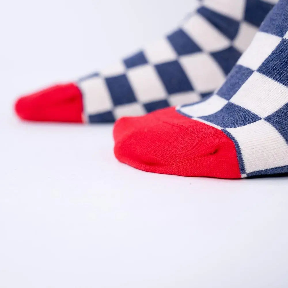 CHAUSSETTES CARREAUX- BONNEVILLE BILLYBELT -  Klubb