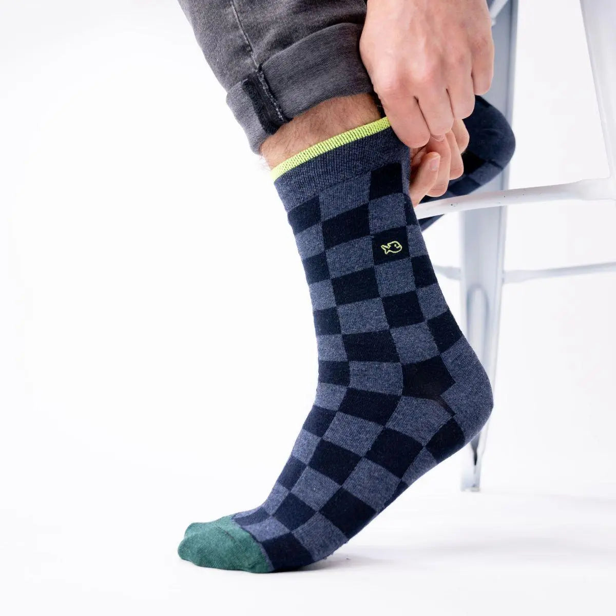 CHAUSSETTES CARREAUX - HUNAUDIERES BILLYBELT -  Klubb