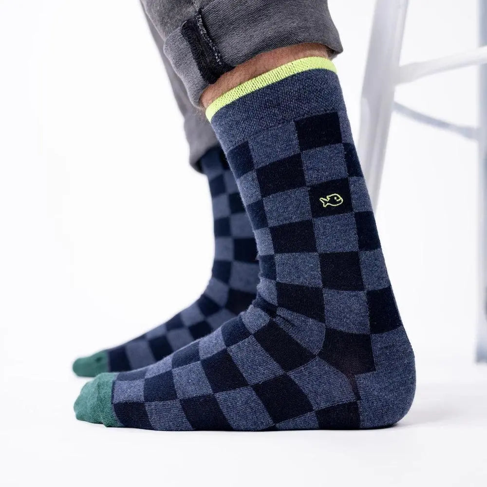 CHAUSSETTES CARREAUX - HUNAUDIERES BILLYBELT -  Klubb