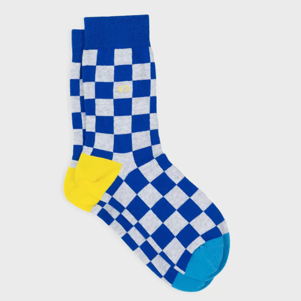 BILLYBELT -  CHAUSSETTES CARREAUX - MARINA BAY -  Klubb
