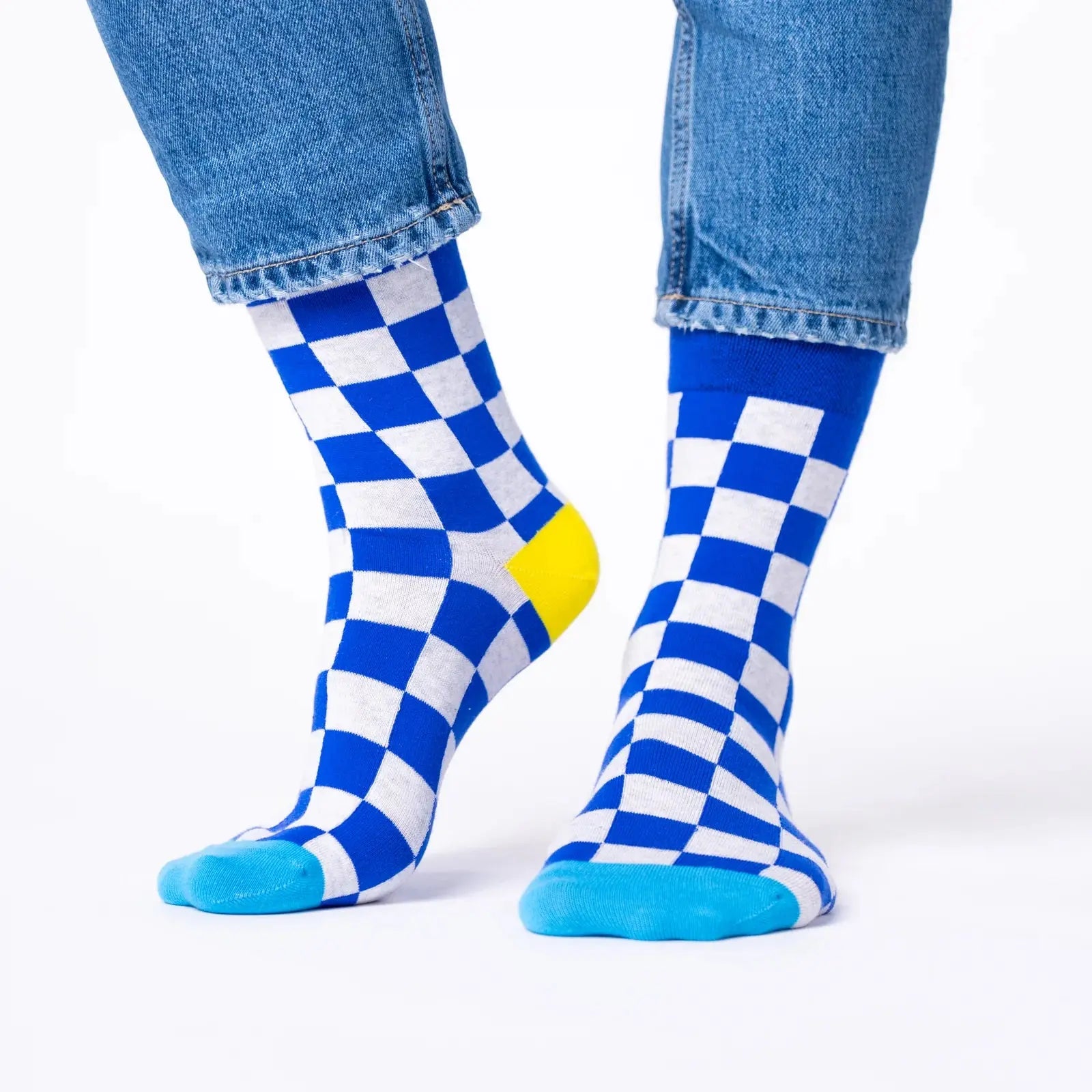 BILLYBELT -  CHAUSSETTES CARREAUX - MARINA BAY -  Klubb