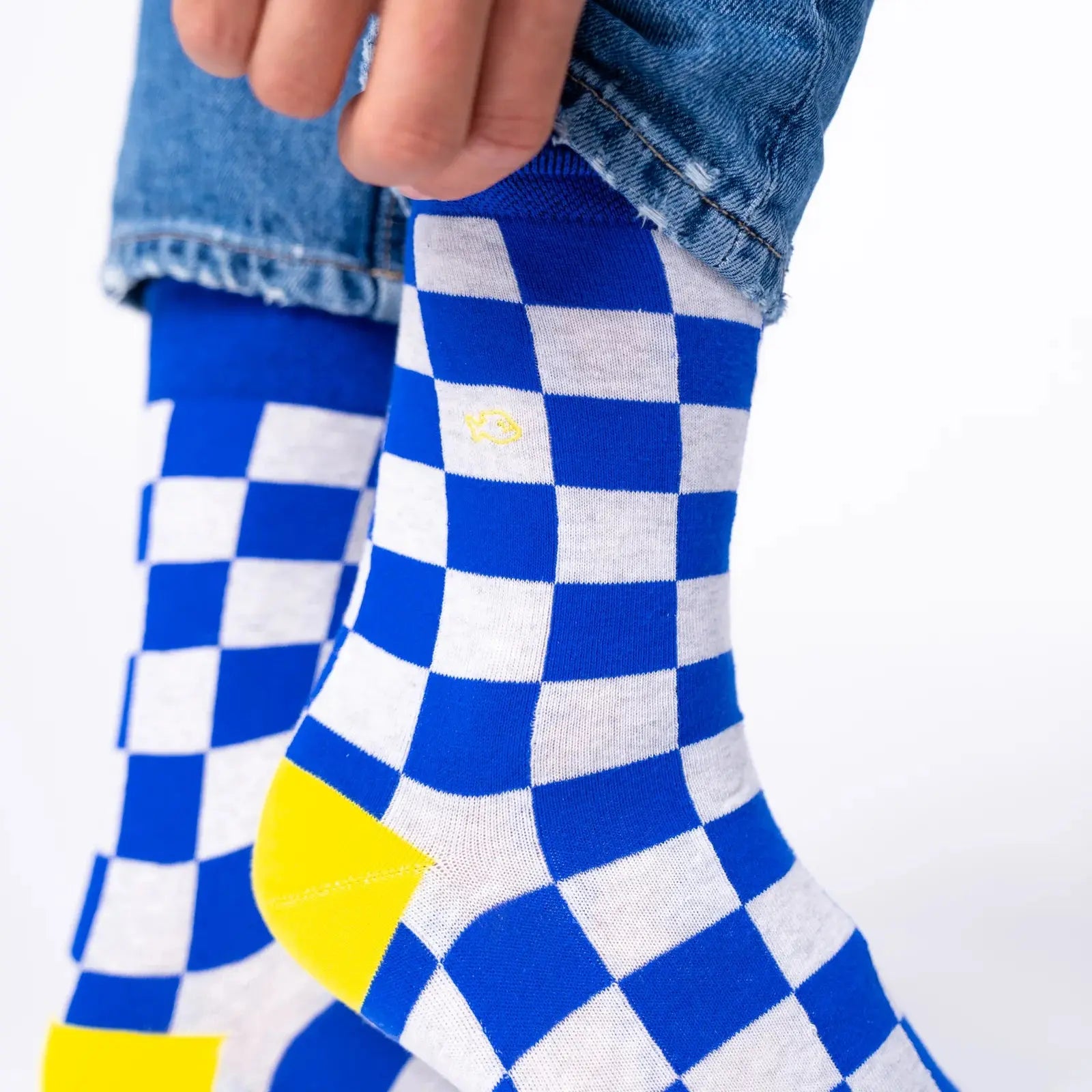 BILLYBELT -  CHAUSSETTES CARREAUX - MARINA BAY -  Klubb