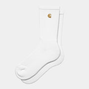 CHAUSSETTES CHASE - BLANC CARHARTT WIP -  Klubb