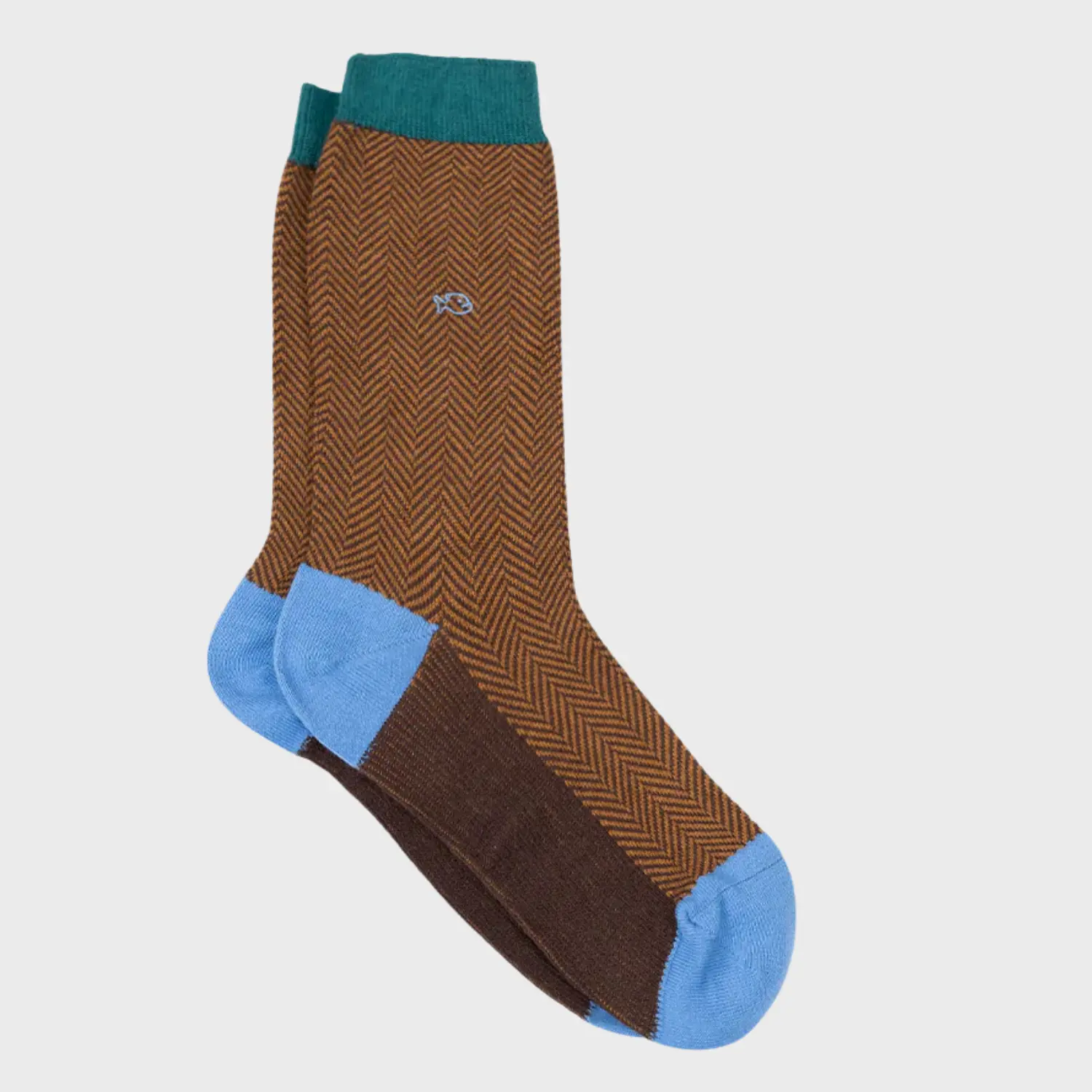 BILLYBELT -  CHAUSSETTES CHEVRONS - ÉPICÉA -  Klubb