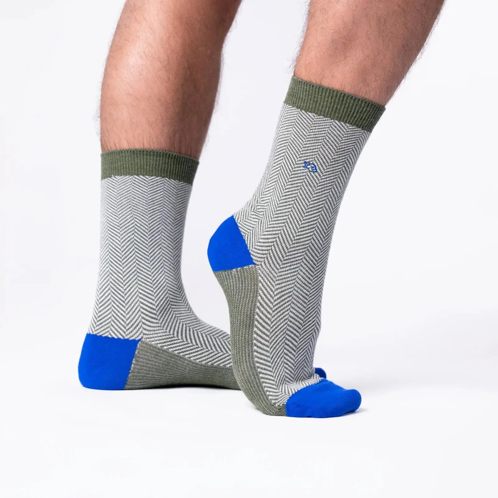 BILLYBELT -  CHAUSSETTES CHEVRONS - FORÊT ÉCLAIR -  Klubb