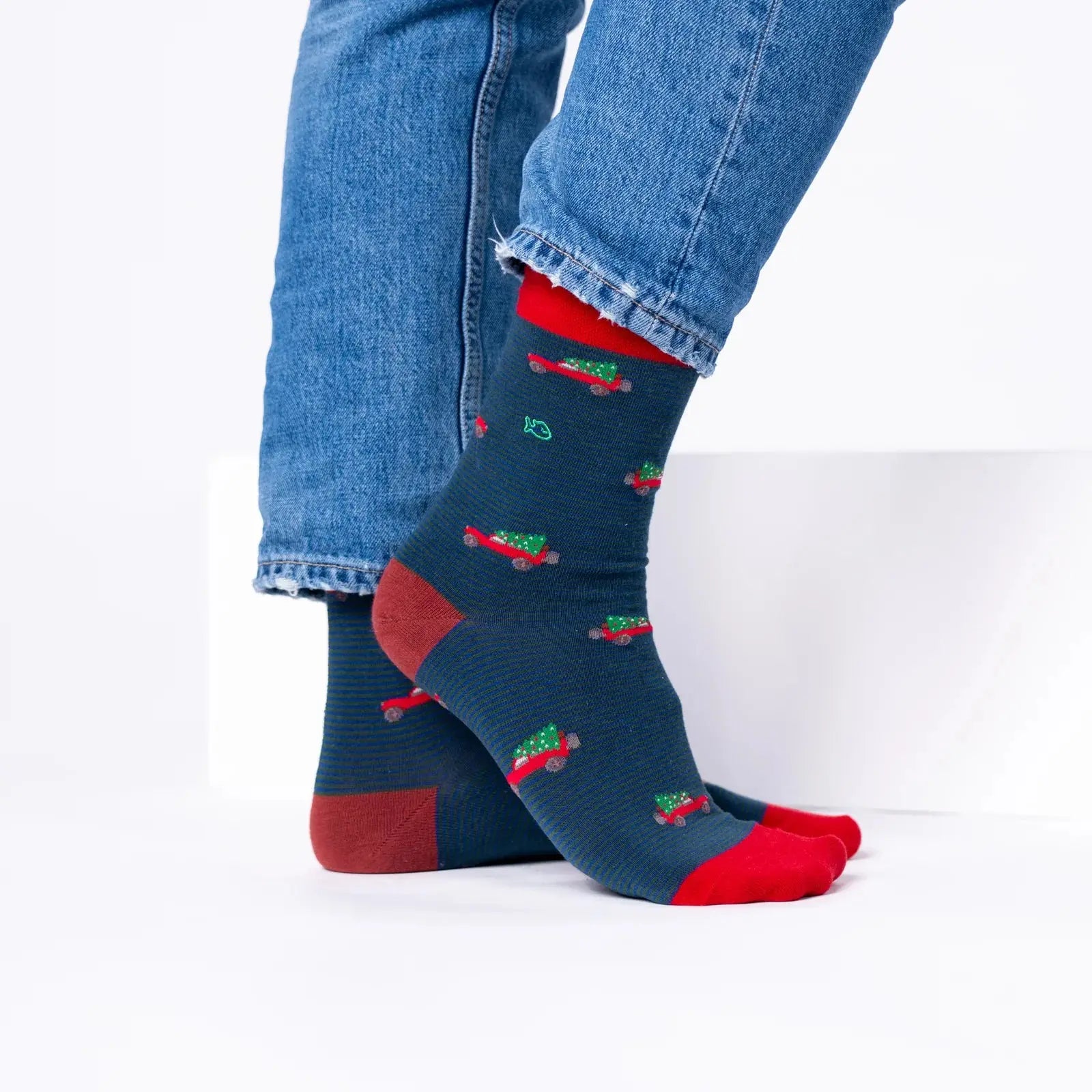 BILLYBELT -  CHAUSSETTES - CHRISTMAS JEEP -  Klubb