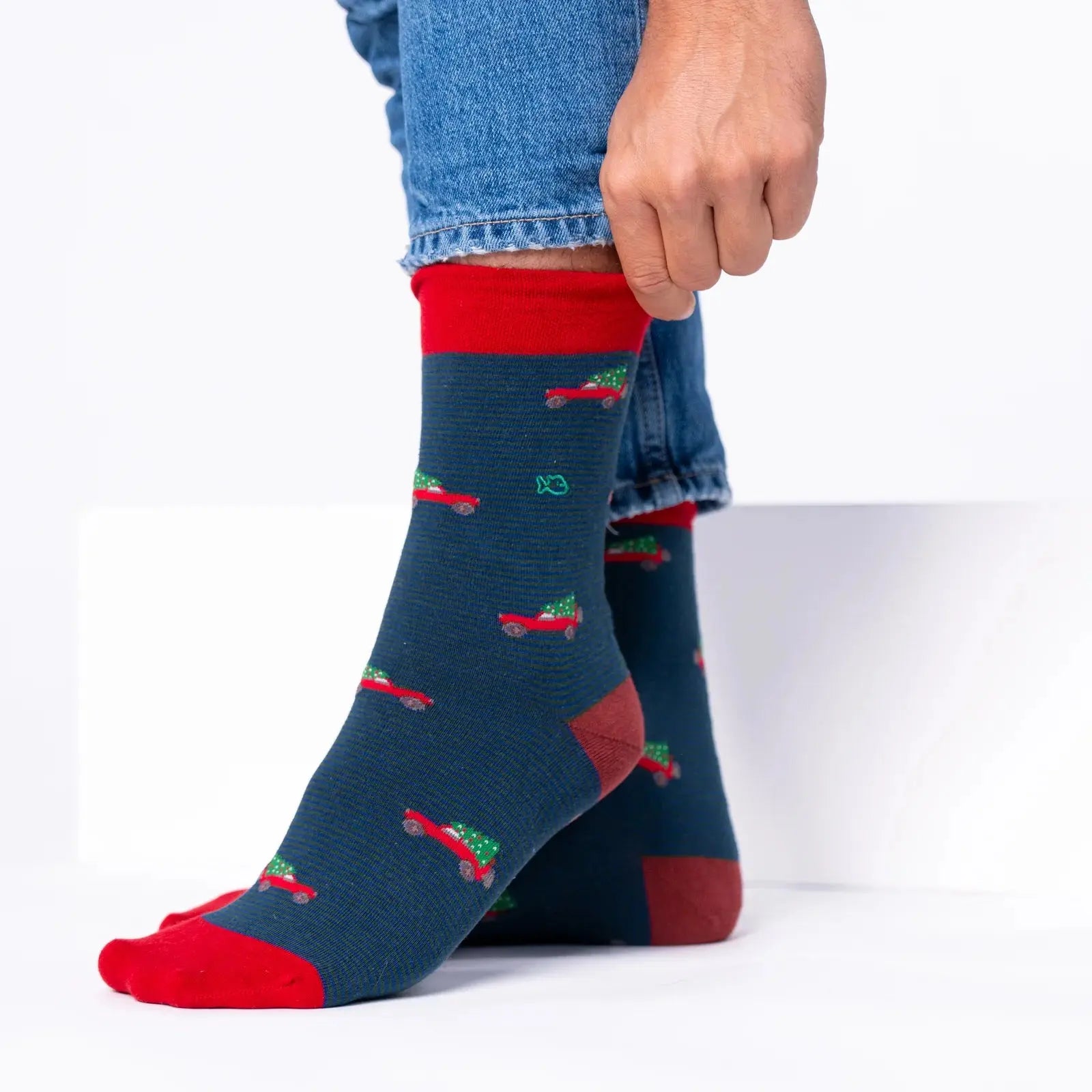 BILLYBELT -  CHAUSSETTES - CHRISTMAS JEEP -  Klubb