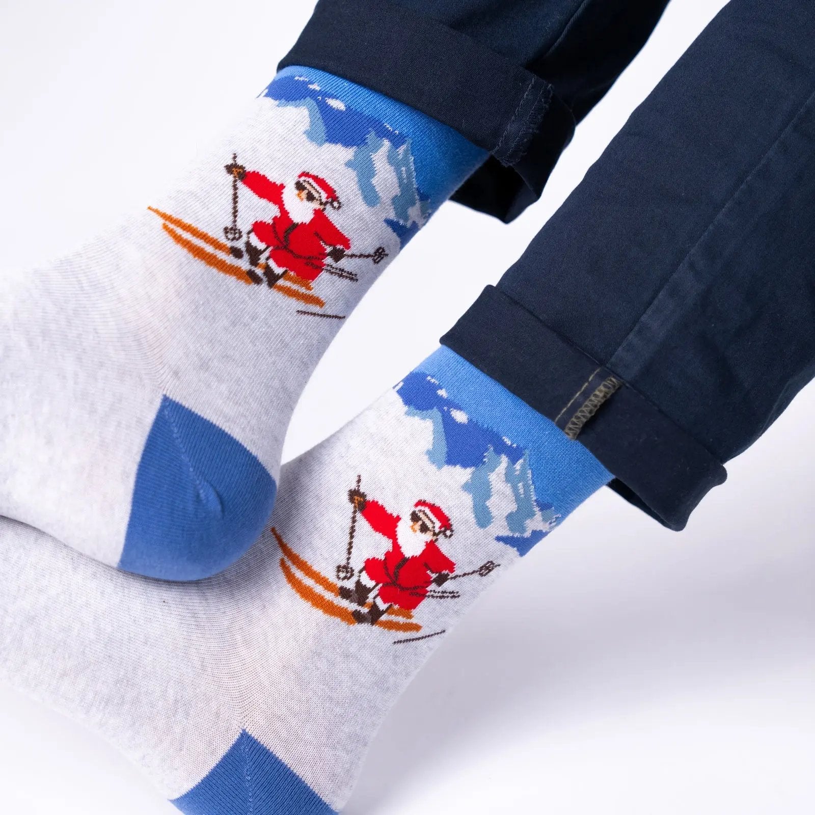 BILLYBELT -  CHAUSSETTES - CRAZY SNOW -  Klubb