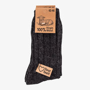 CHAUSSETTES LAINE ANTHRACITE