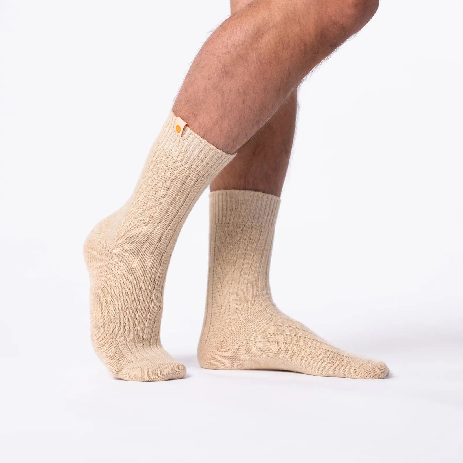 CHAUSSETTES LAINE - BEIGE