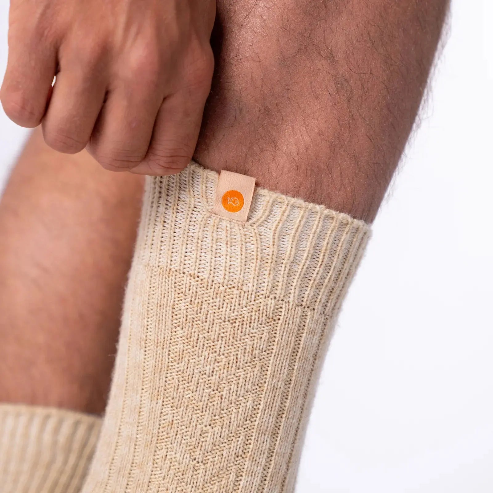 CHAUSSETTES LAINE - BEIGE