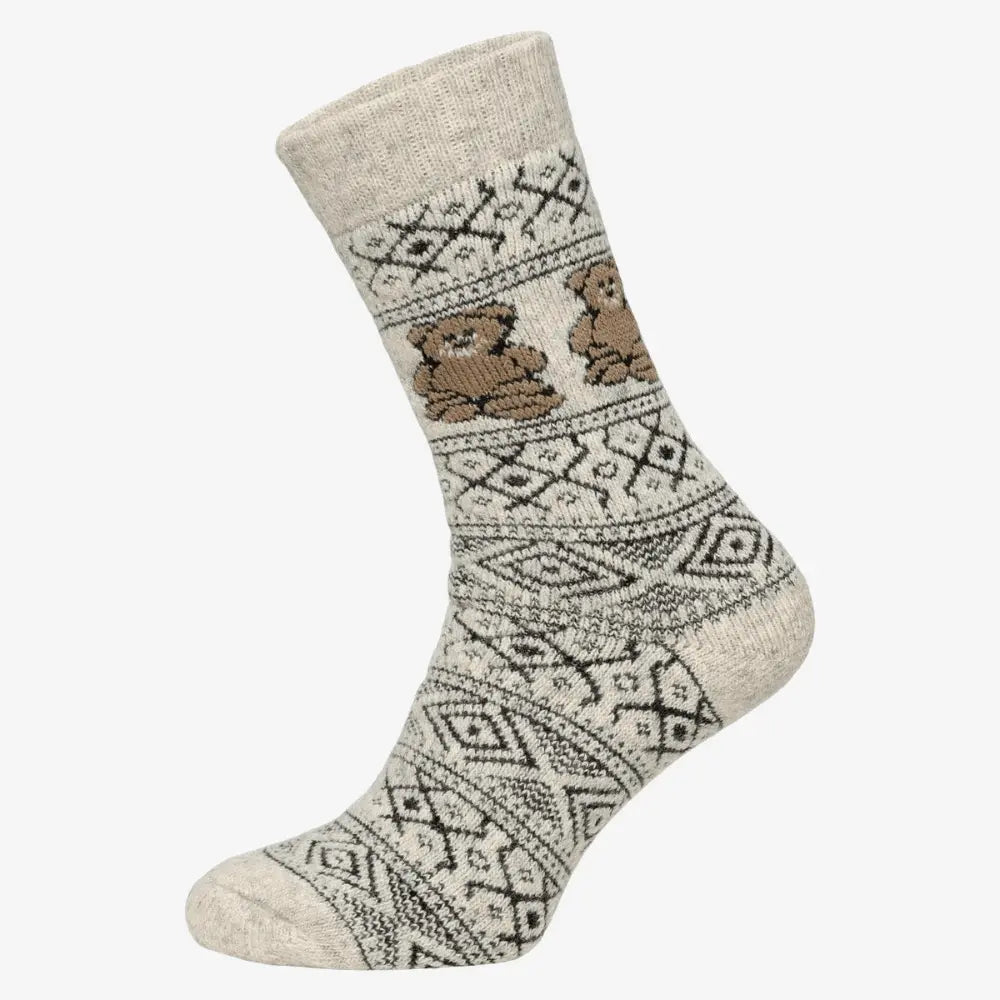 CHAUSSETTES LAINE TEDDY