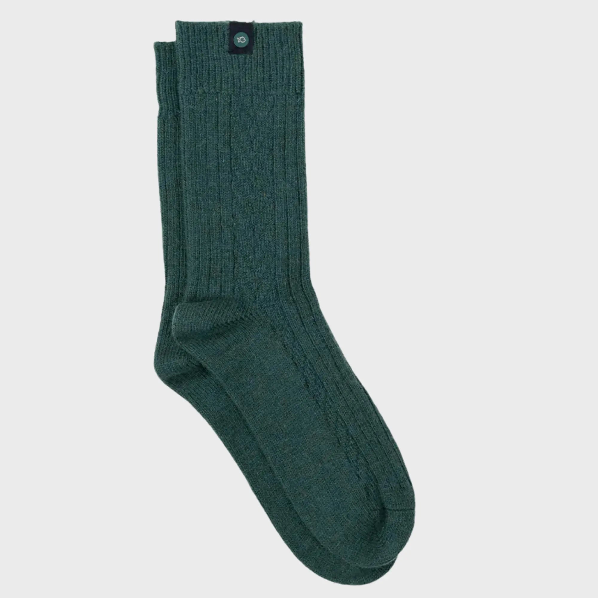 CHAUSSETTES LAINE - VERT