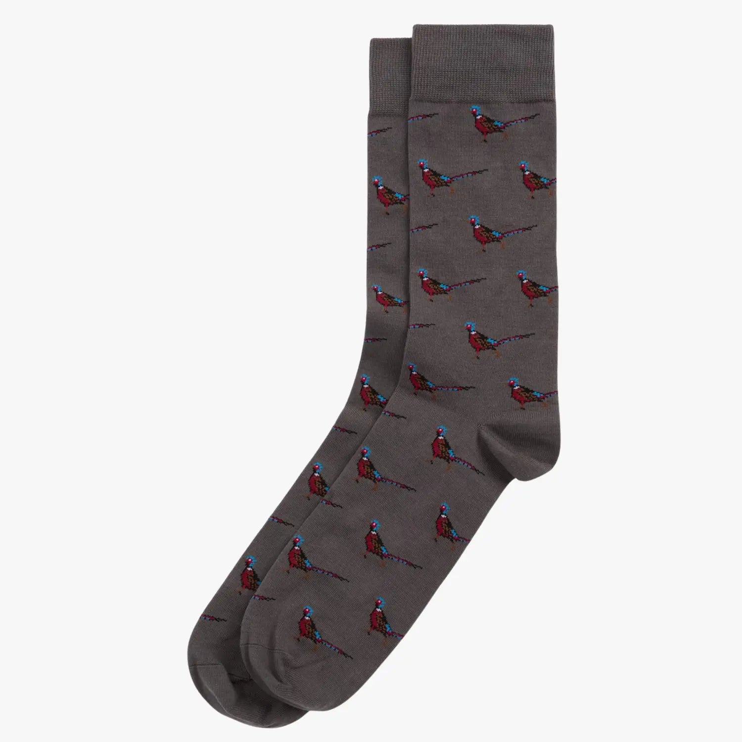 BARBOUR -  CHAUSSETTES MAVIN FAISANS - GRIS -  Klubb