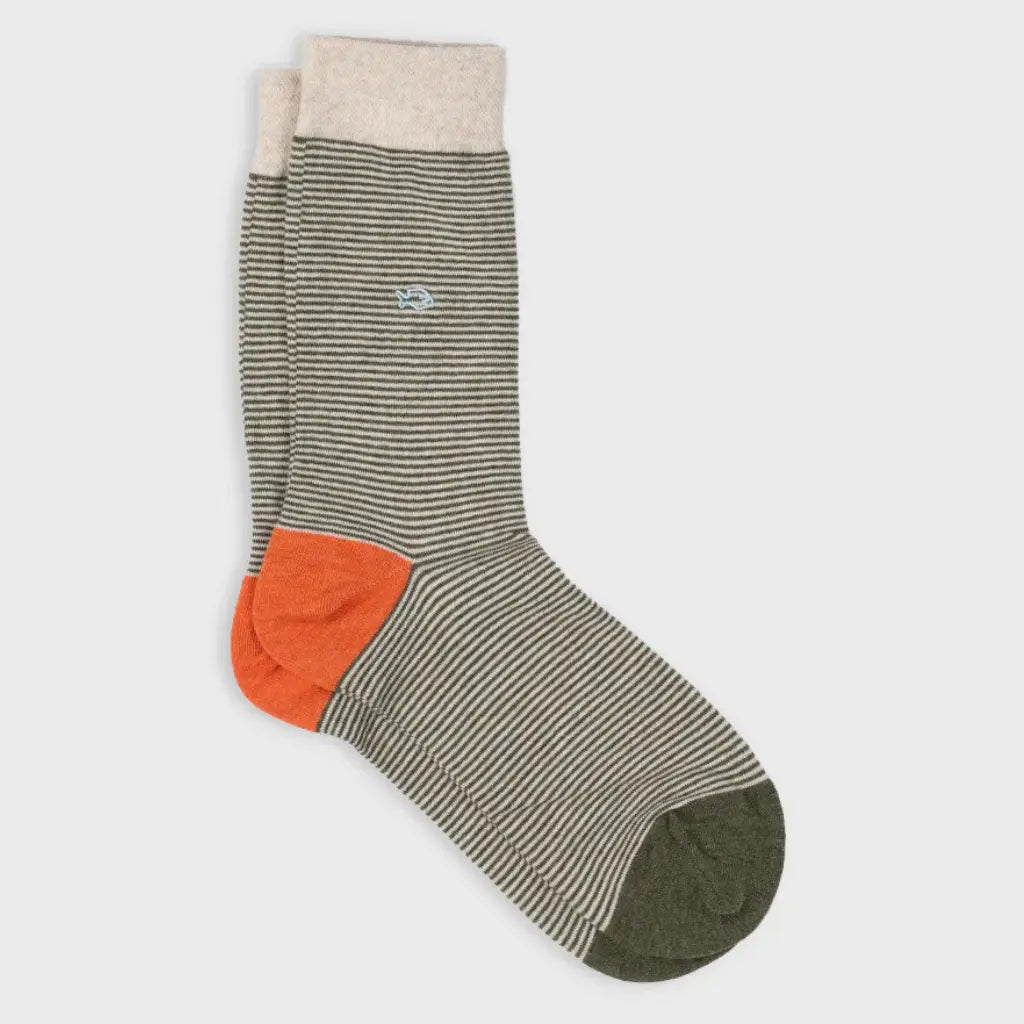 BILLYBELT -  CHAUSSETTES RAYURES - CHAMPÊTRE -  Klubb