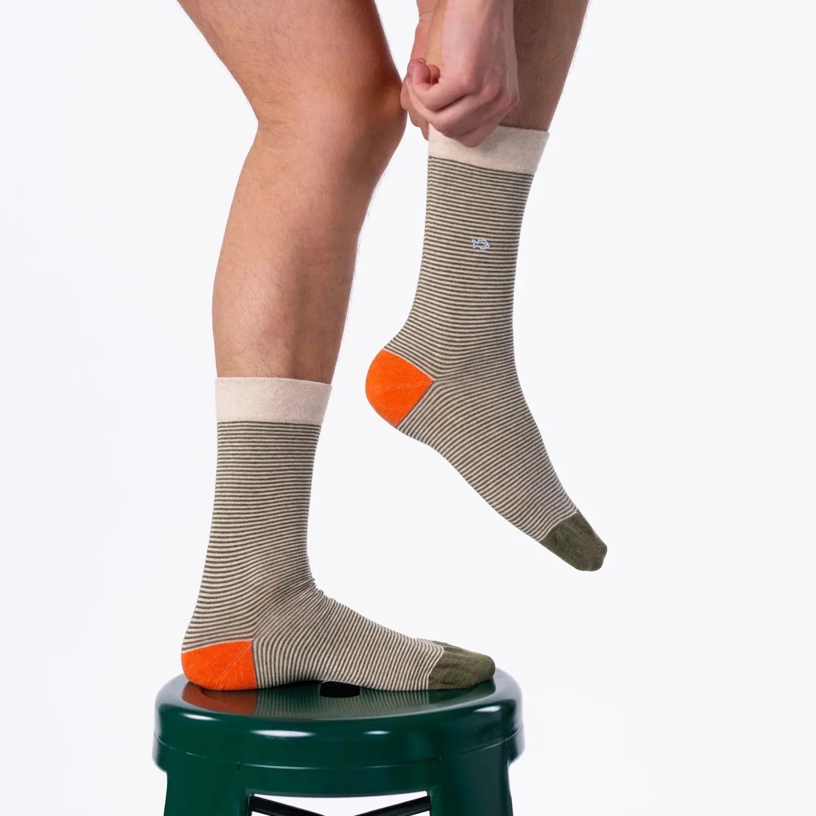 BILLYBELT -  CHAUSSETTES RAYURES - CHAMPÊTRE -  Klubb