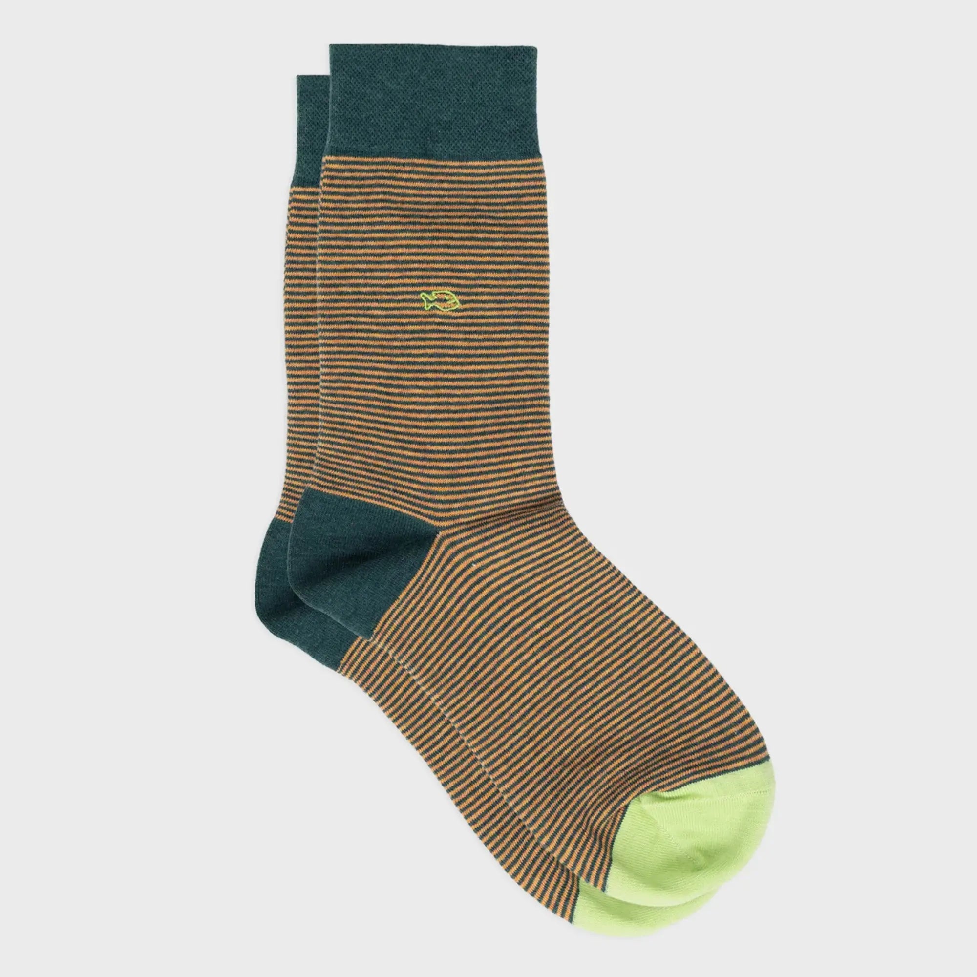 CHAUSSETTES RAYURES - FORÊT