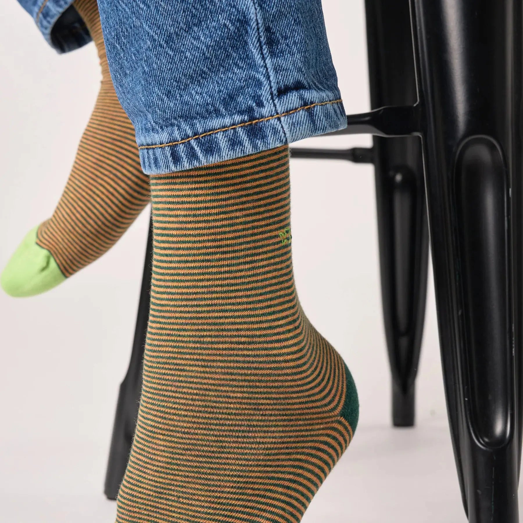 CHAUSSETTES RAYURES - FORÊT