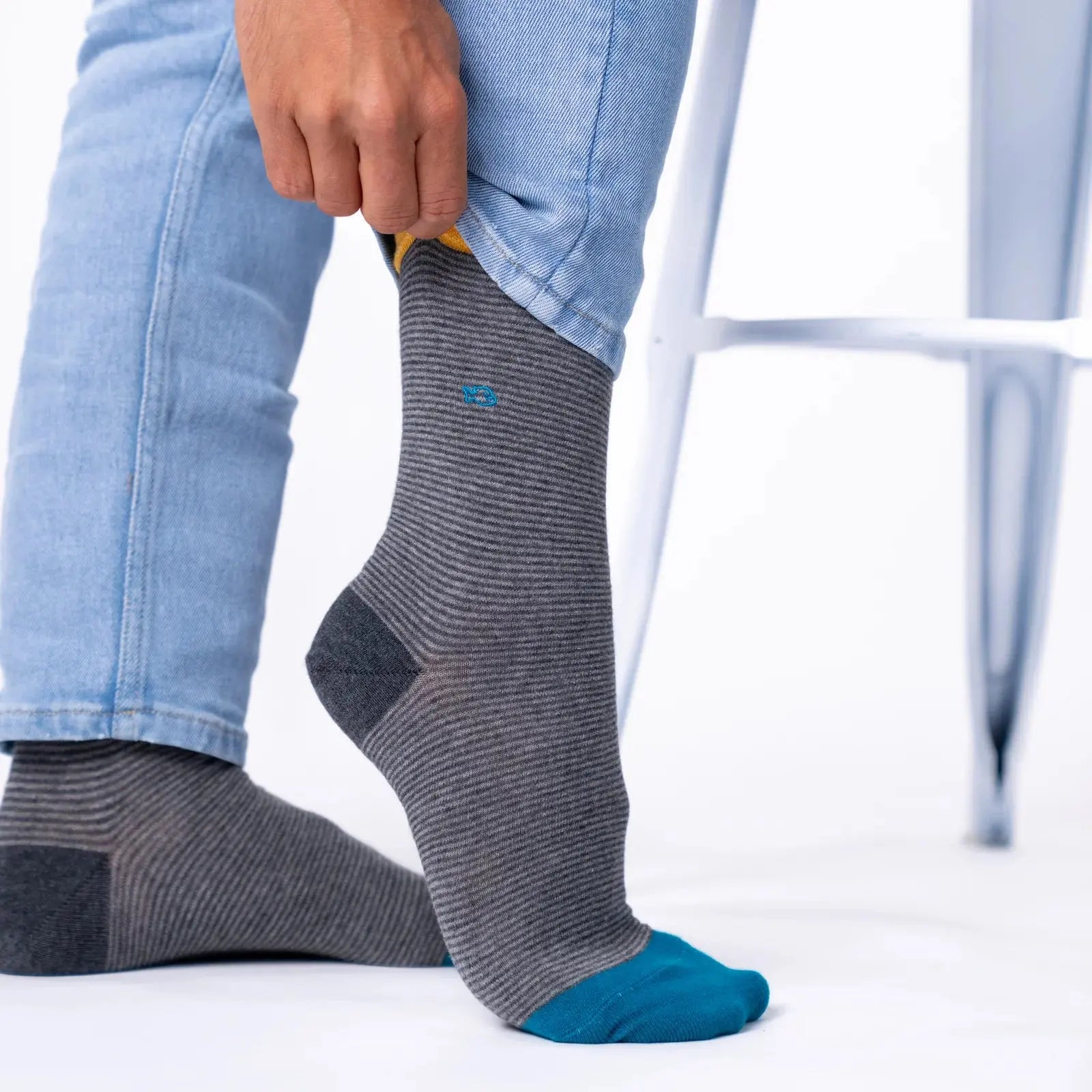 BILLYBELT -  CHAUSSETTES RAYURES - ROCHE -  Klubb