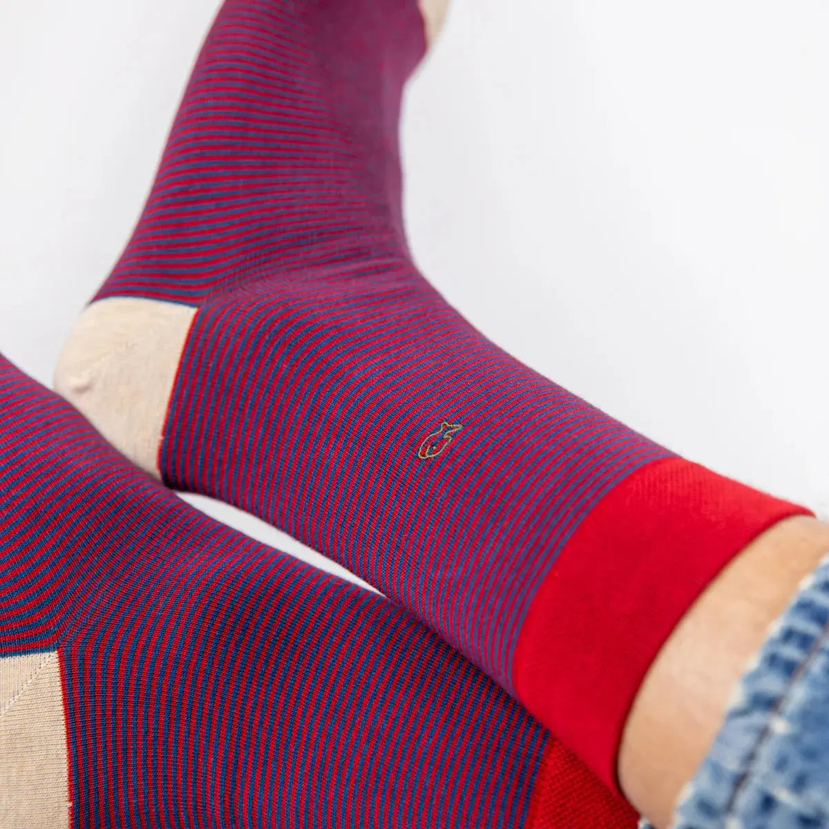 CHAUSSETTES RAYURES - URBAINE BILLYBELT -  Klubb