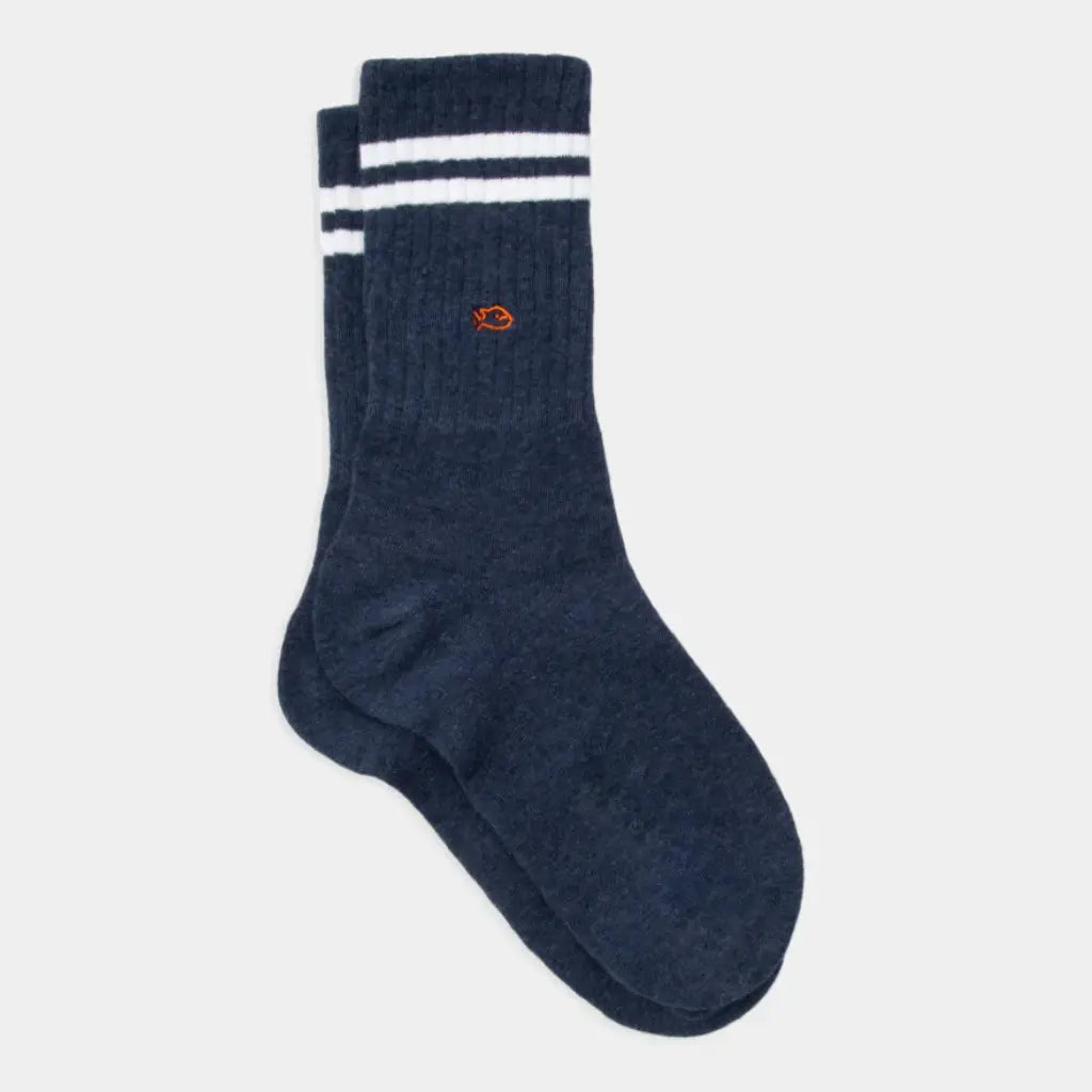 BILLYBELT -  CHAUSSETTES RÉTRO - BLEU -  Klubb