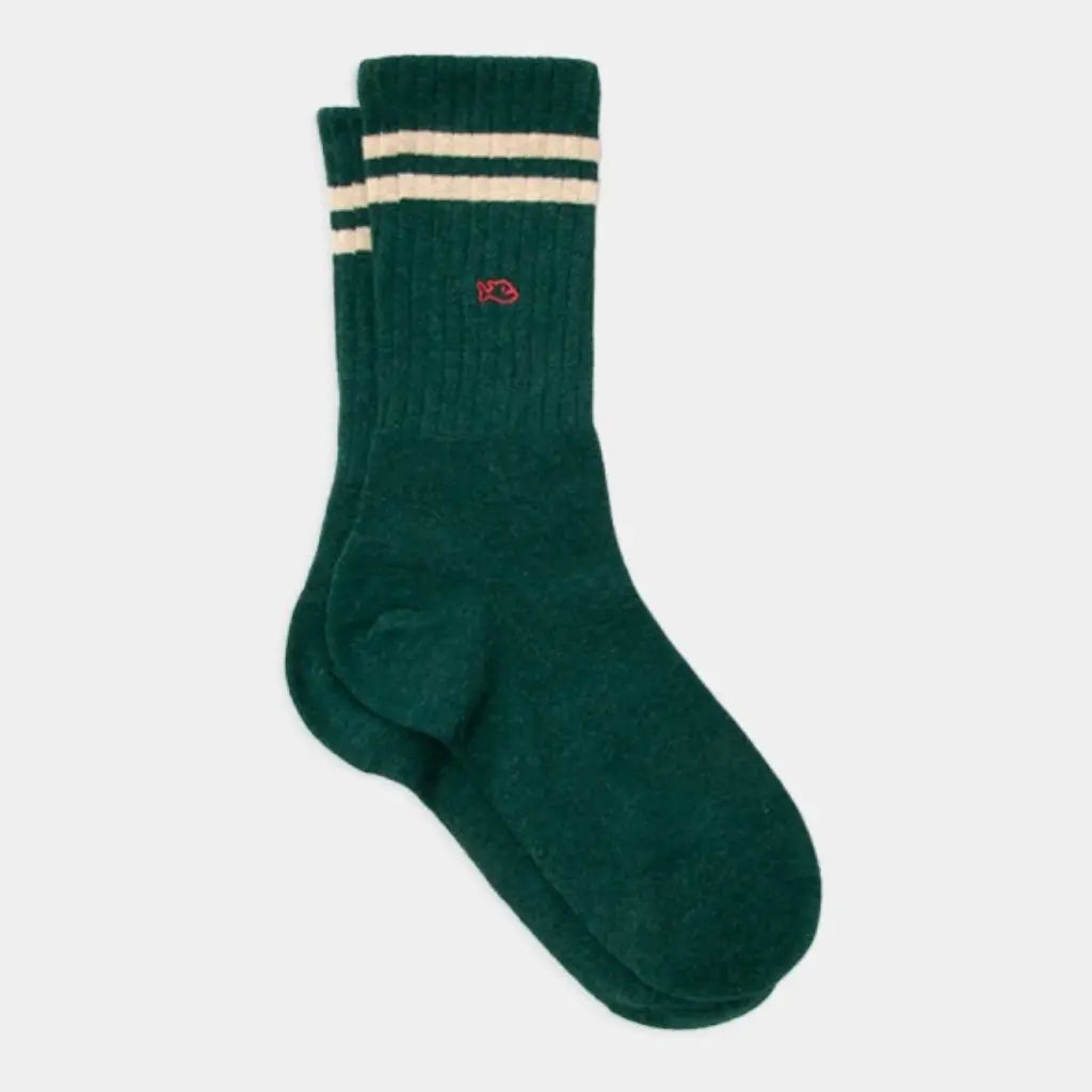 BILLYBELT -  CHAUSSETTES RÉTRO - VERT -  Klubb