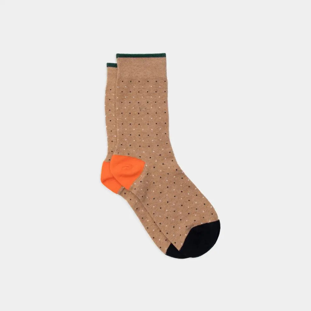 CHAUSSETTES SQUARE - BEIGE BILLYBELT -  Klubb