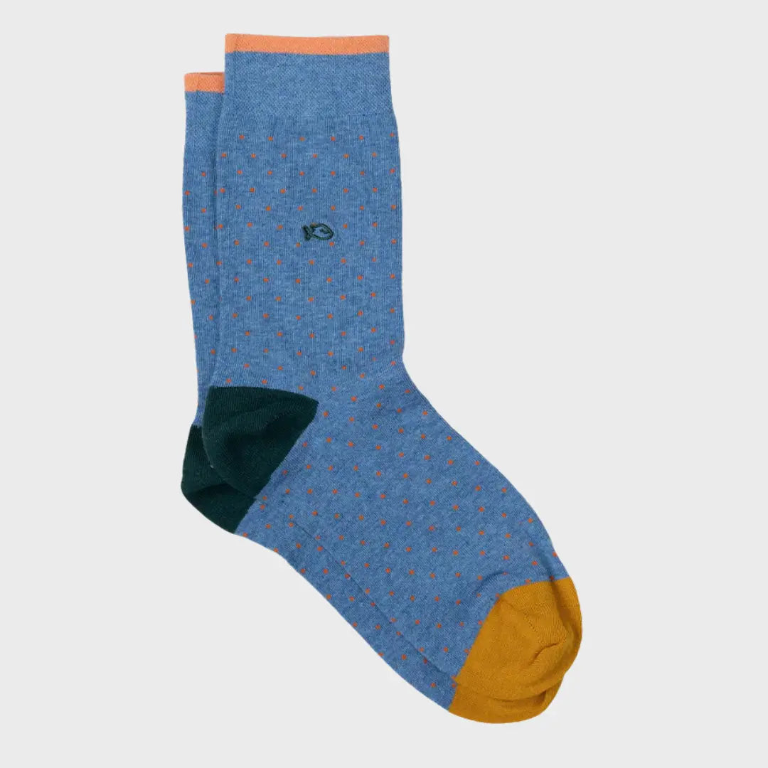 Chaussettes Square - Bleu
