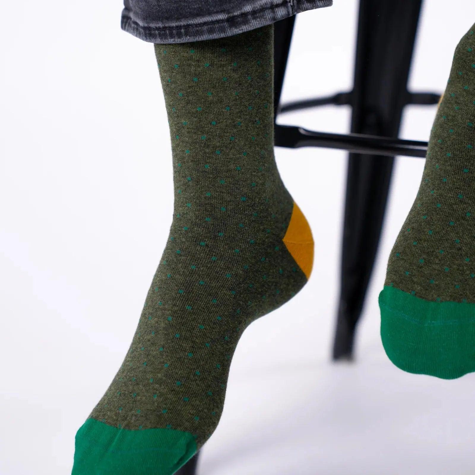 BILLYBELT -  CHAUSSETTES SQUARE - KAKI -  Klubb