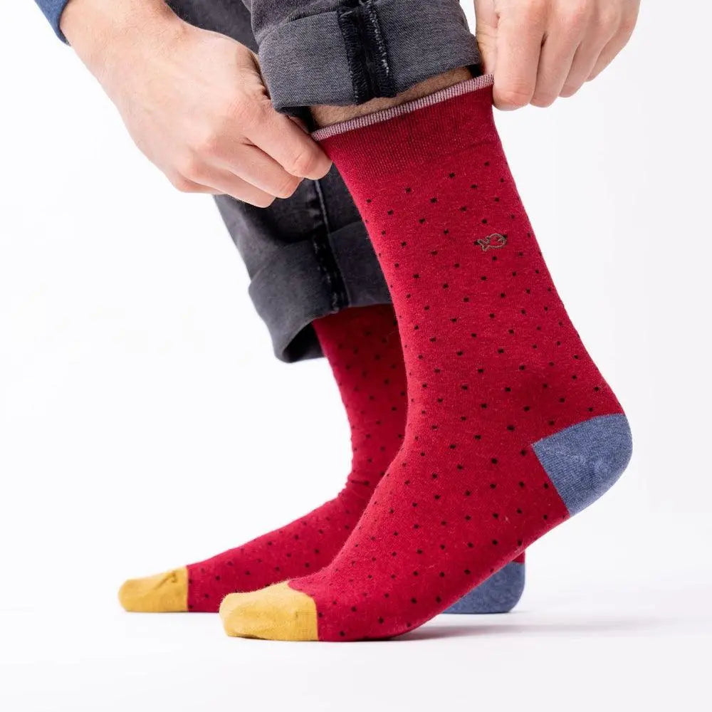 CHAUSSETTES SQUARE - PAPRIKA BILLYBELT -  Klubb