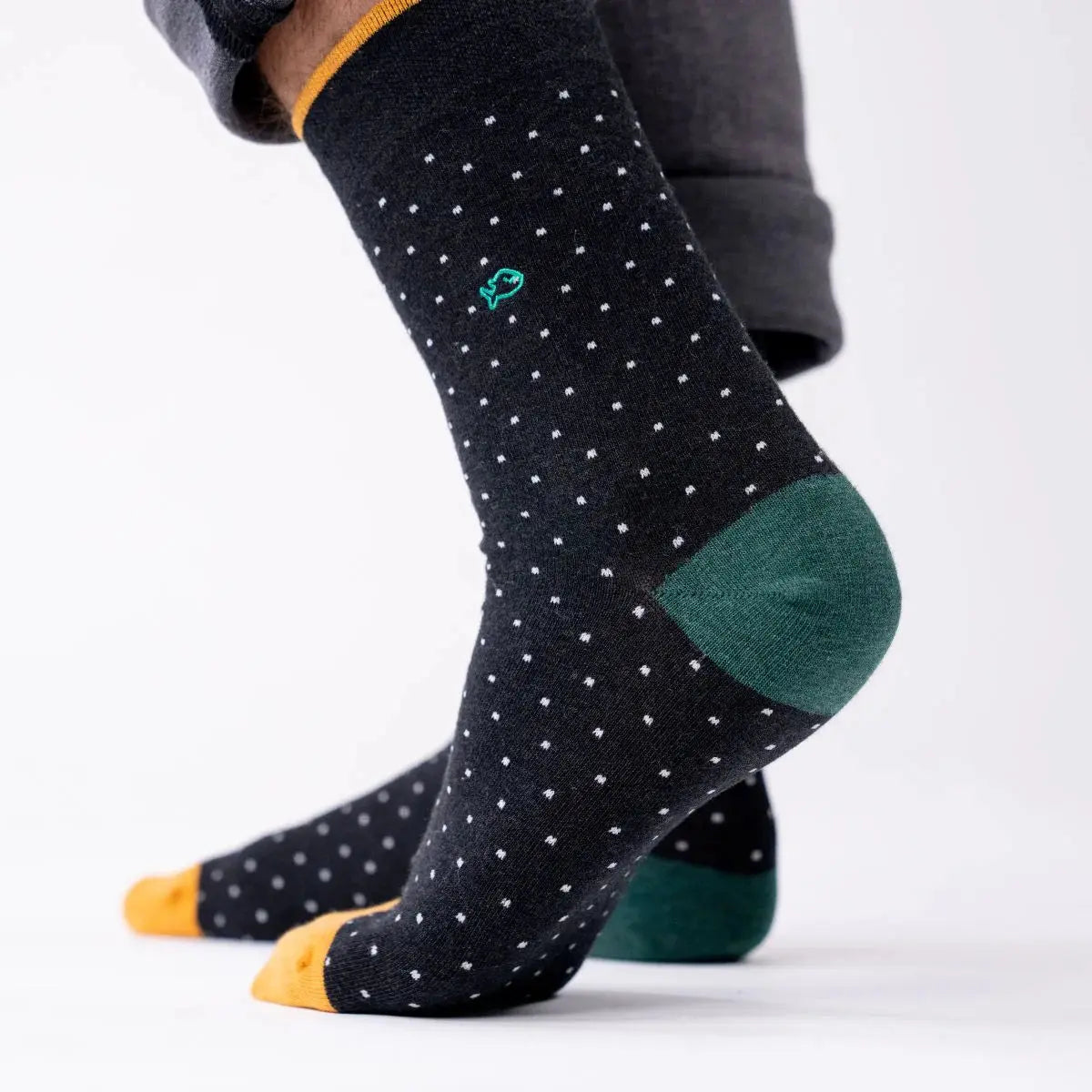 CHAUSSETTES SQUARE - POIVRE BILLYBELT -  Klubb