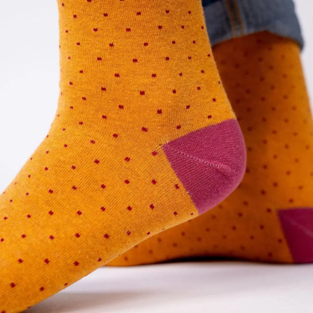 CHAUSSETTES SQUARE - SAFRAN BILLYBELT -  Klubb