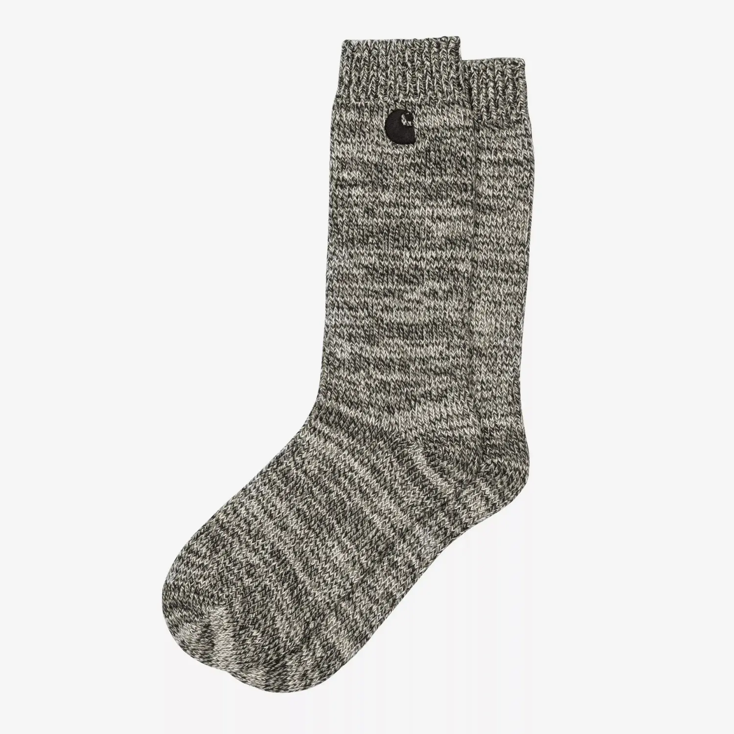 CARHARTT WIP -  CHAUSSETTES TONY - BLACK HEATHER -  Klubb