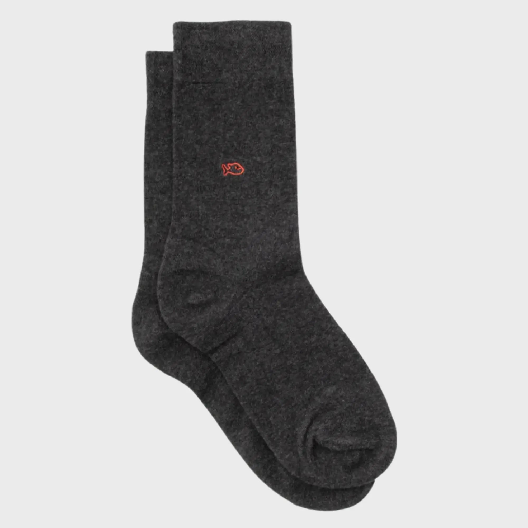 CHAUSSETTES UNIES - GRIS SOURIS