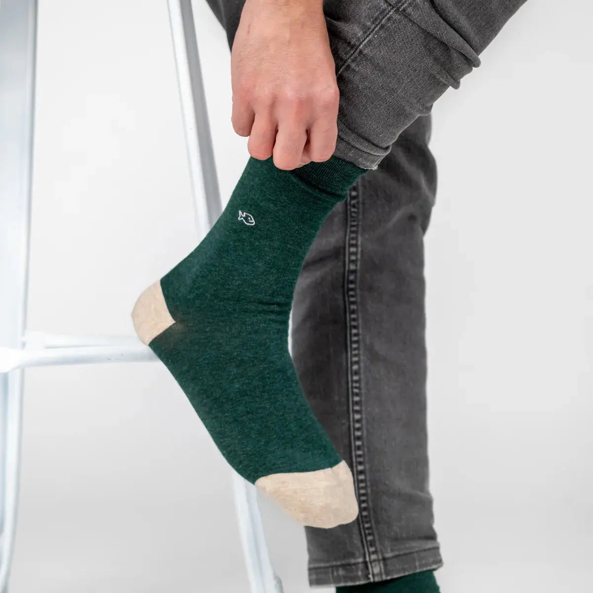 CHAUSSETTES UNIES - VERT FONCÉ BILLYBELT -  Klubb