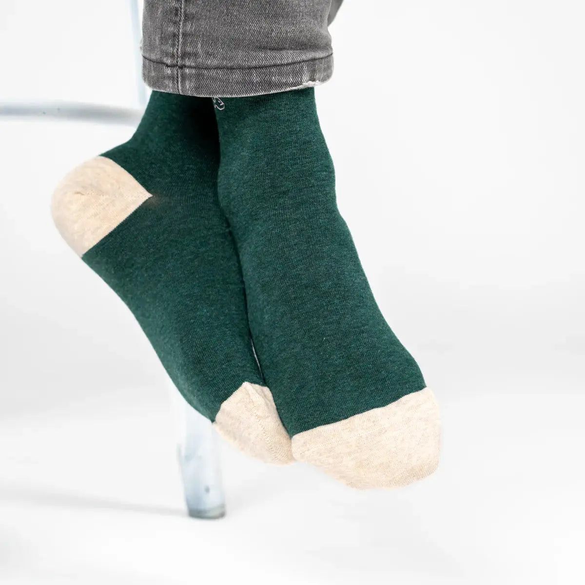 CHAUSSETTES UNIES - VERT FONCÉ BILLYBELT -  Klubb