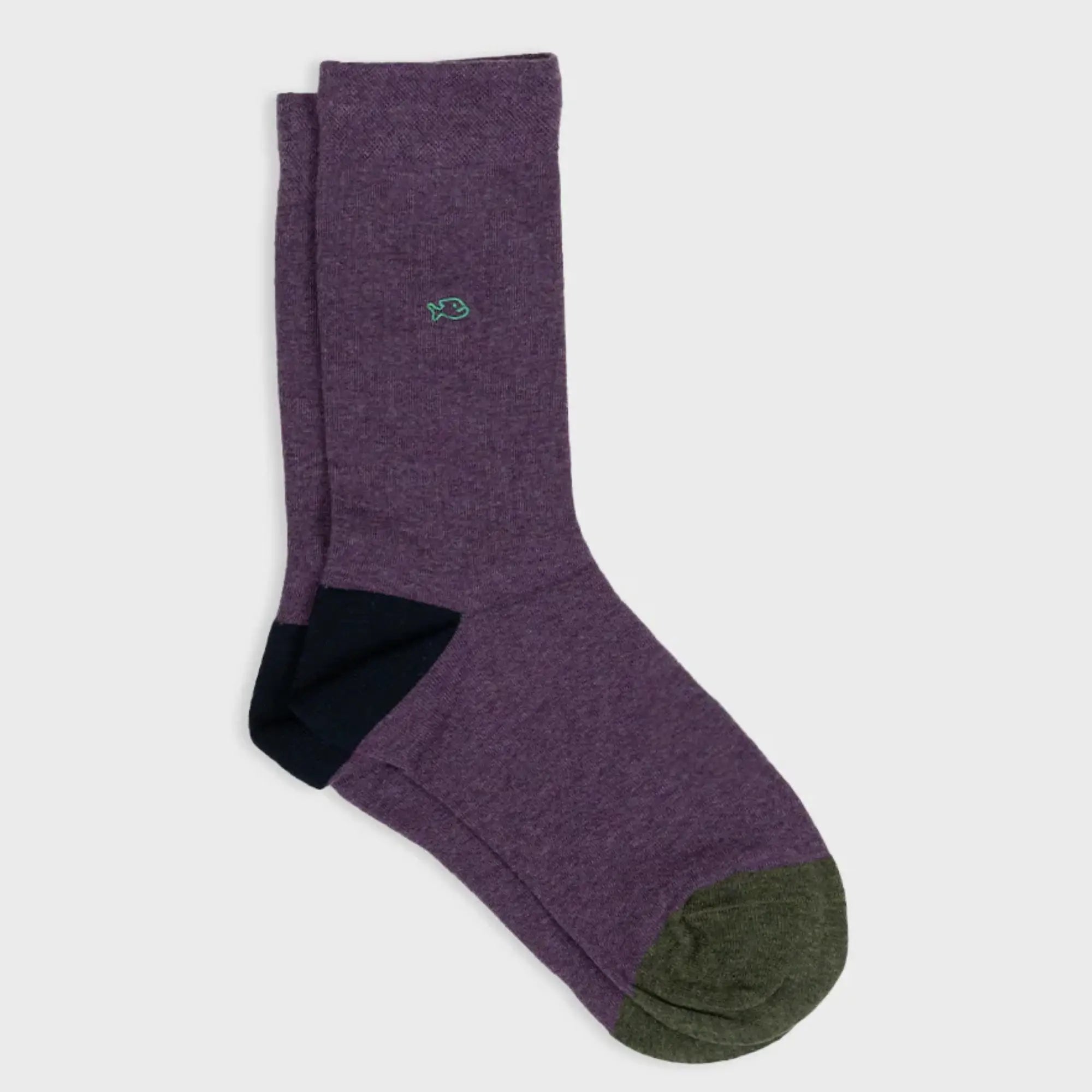 CHAUSSETTES UNIES - VIOLET