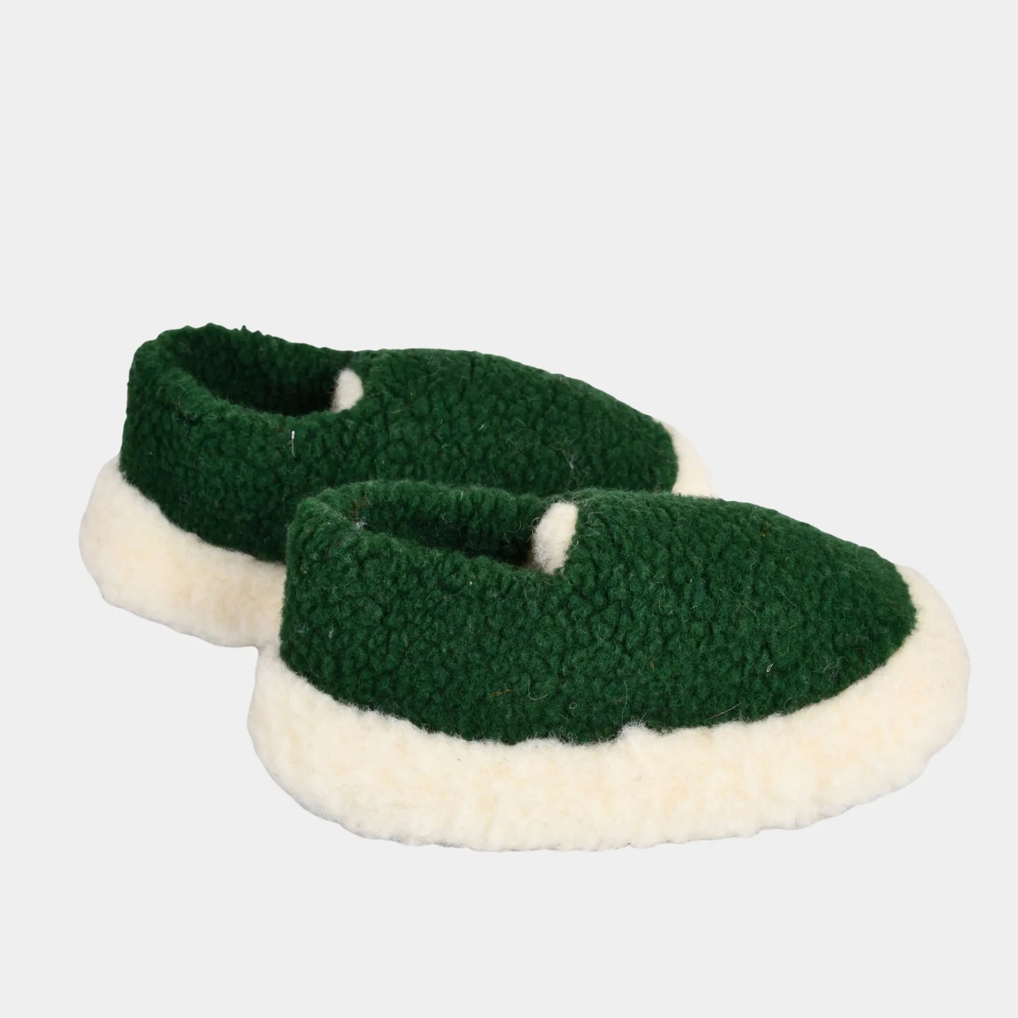 CHAUSSONS SHERPA SIBERIAN - DARK GREEN