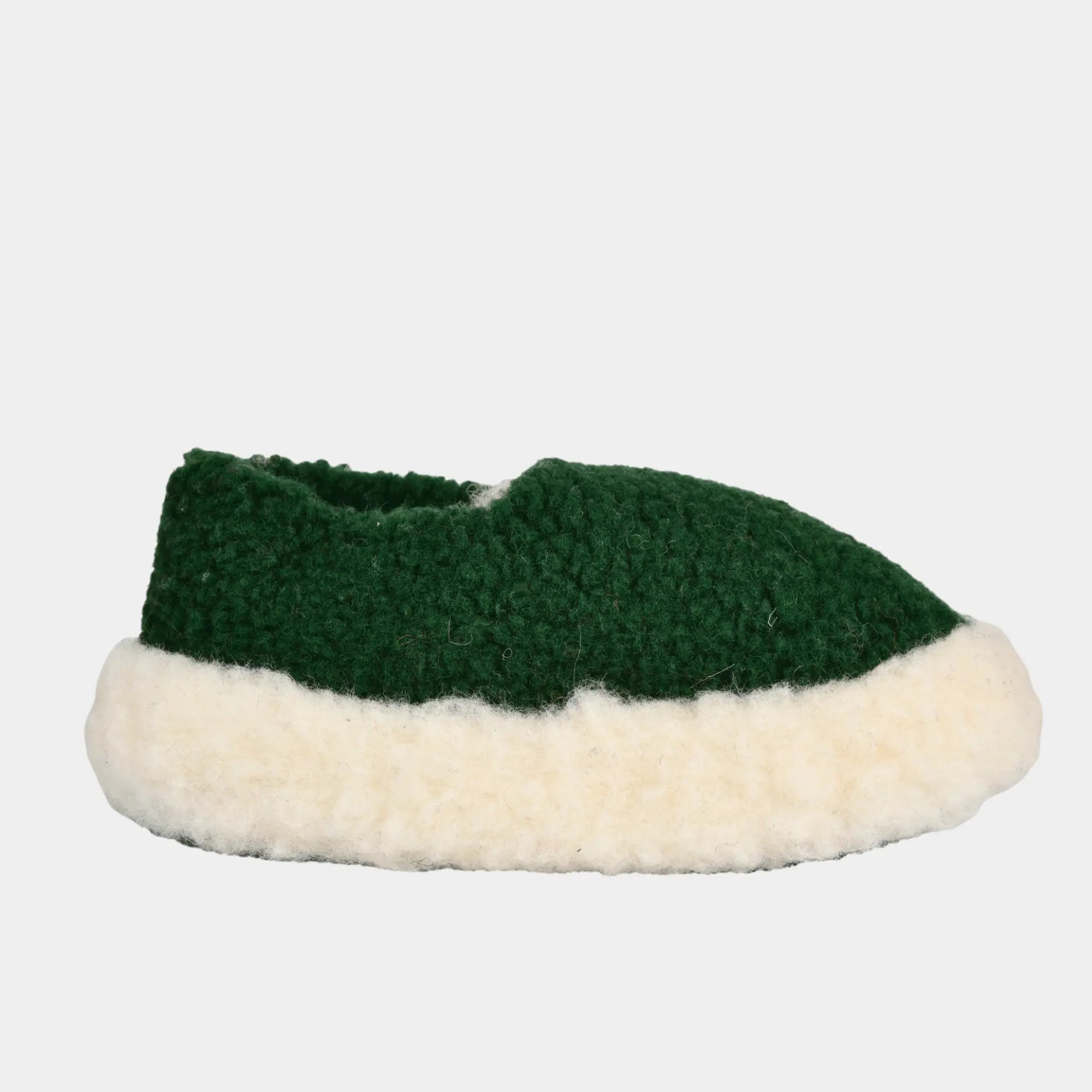 CHAUSSONS SHERPA SIBERIAN - DARK GREEN