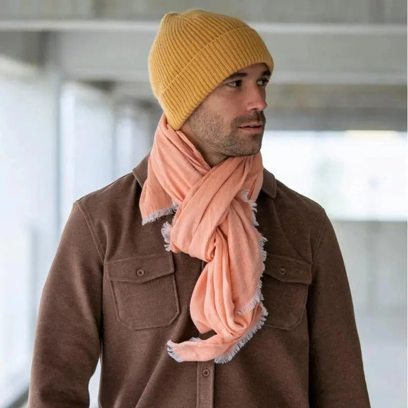 FOULARD JACQUARD ORANGE
