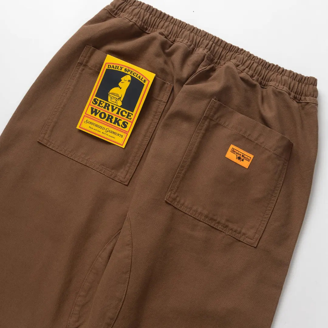 Chef Pant - Bark - Service Works - détail 5
