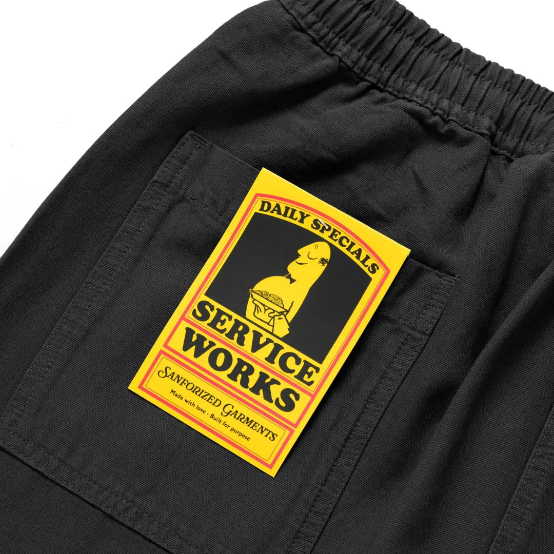 Chef Pant - Black - Service Works - détail 9