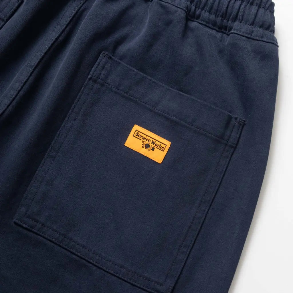 SERVICE WORKS -  CHEF PANT MOLESKIN - NAVY -  Klubb