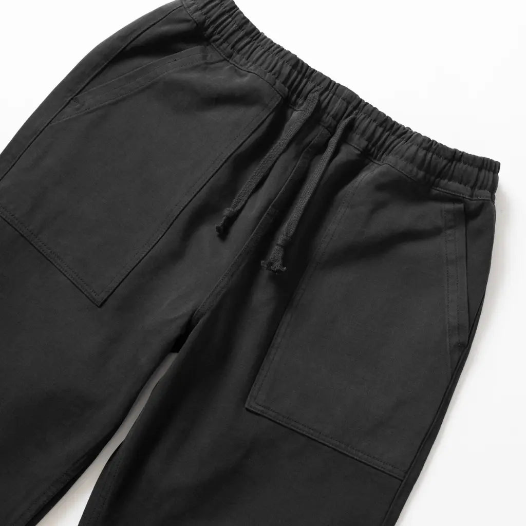 SERVICE WORKS -  CHEF PANT MOLESKIN - NOIR -  Klubb