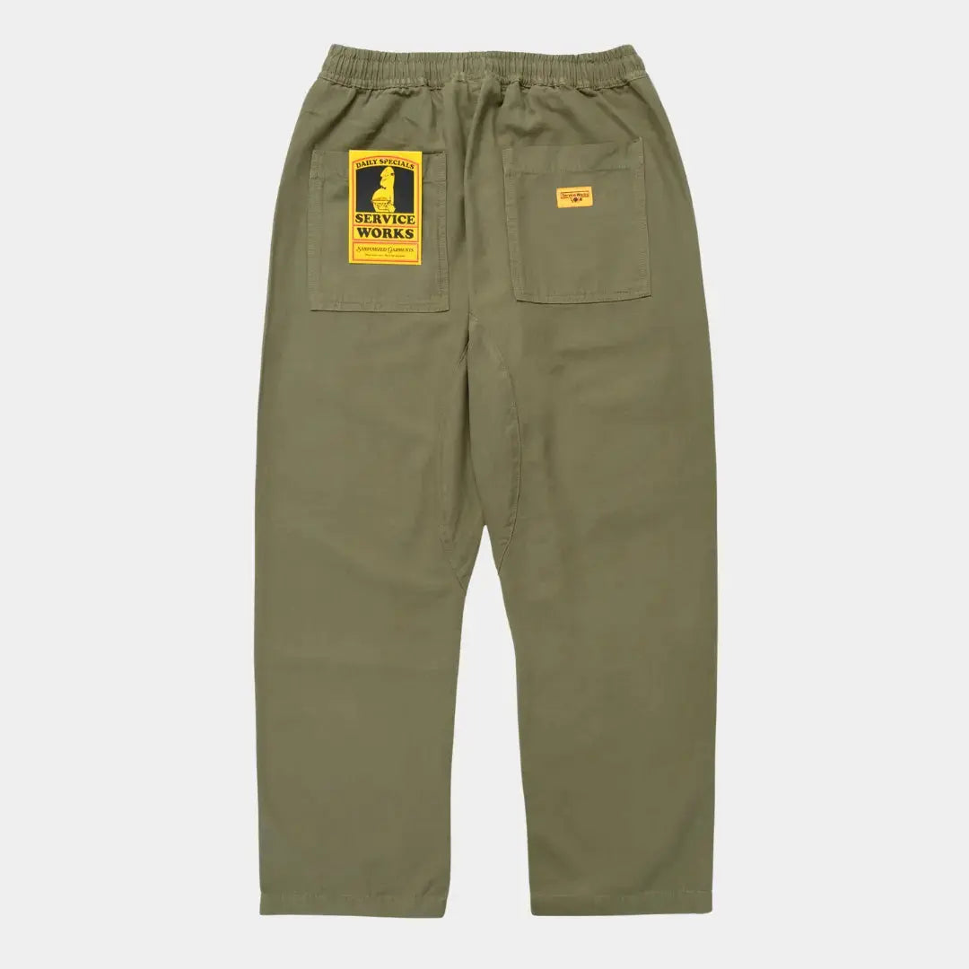 Chef Pant - Olive - Service Works