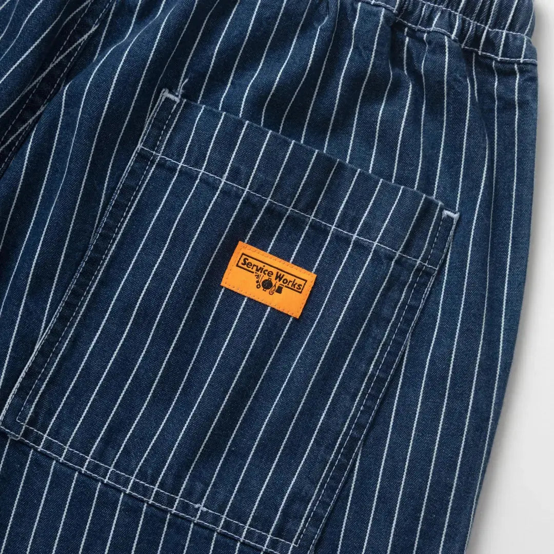 Chef Pant Pinstripe - Denim - Service Works - détail 6