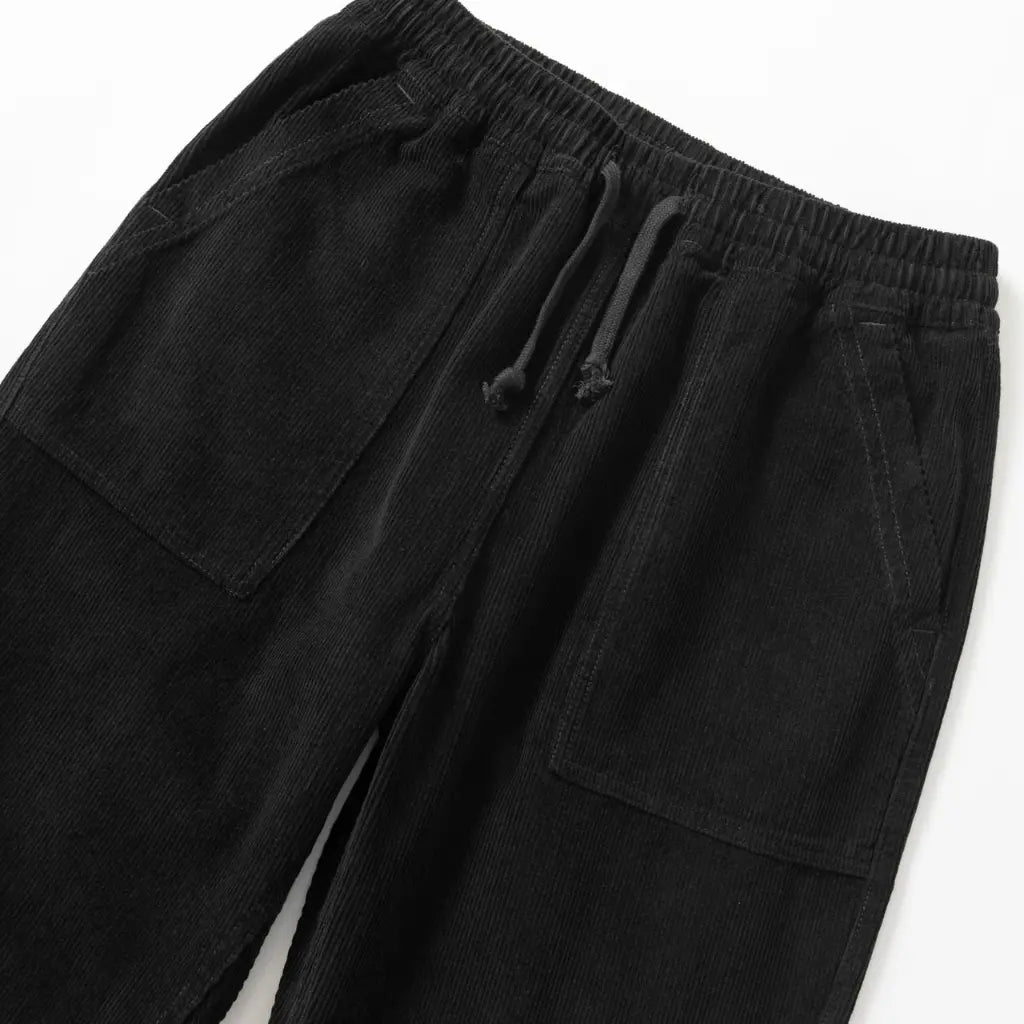 SERVICE WORKS -  CHEF PANT VELOURS - NOIR -  Klubb