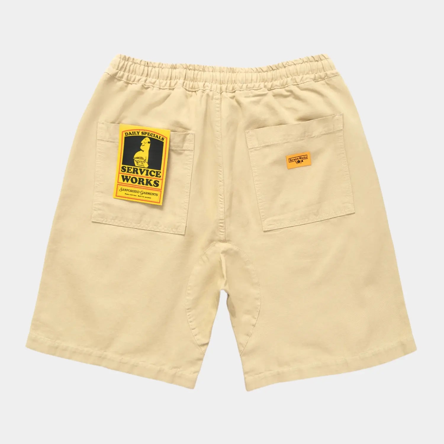 CHEF SHORT CANVAS - BEIGE SERVICE WORKS -  Klubb