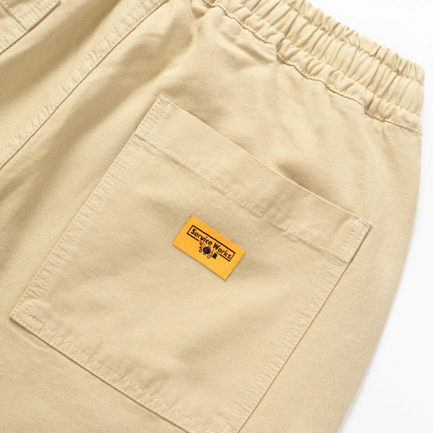 CHEF SHORT CANVAS - BEIGE SERVICE WORKS -  Klubb