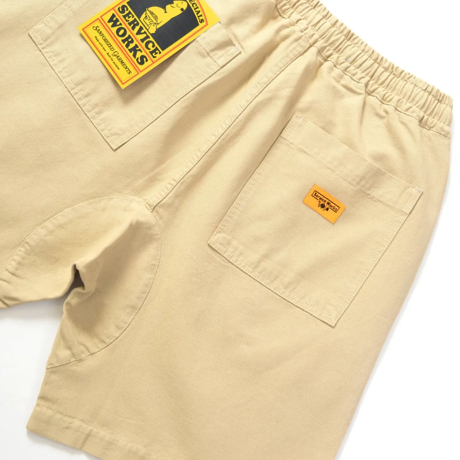 CHEF SHORT CANVAS - BEIGE SERVICE WORKS -  Klubb